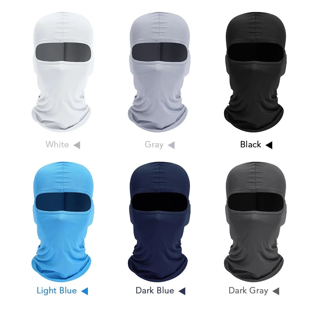 Men Bicycle Balaclava Full Face Mask Hiking Cycling Windproof Breathable Sun Protection Hat Motorcycle Helmet Liner Hat