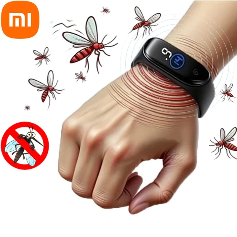 Xiaomi Mosquito Repellent Wristband Physical Ultrasonic Non-Chemical Sports Efficient Mosquito Repellent Bracelet Home Outdoor